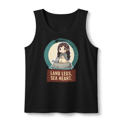Selkie: Grey Selkie of Sule Skerry — Unisex Muscle Tank