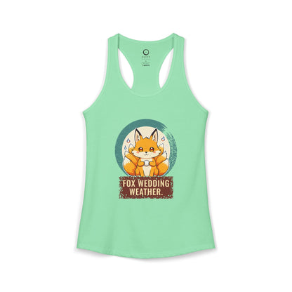 Kitsune: Messenger of Inari — Women's Racerback Tank