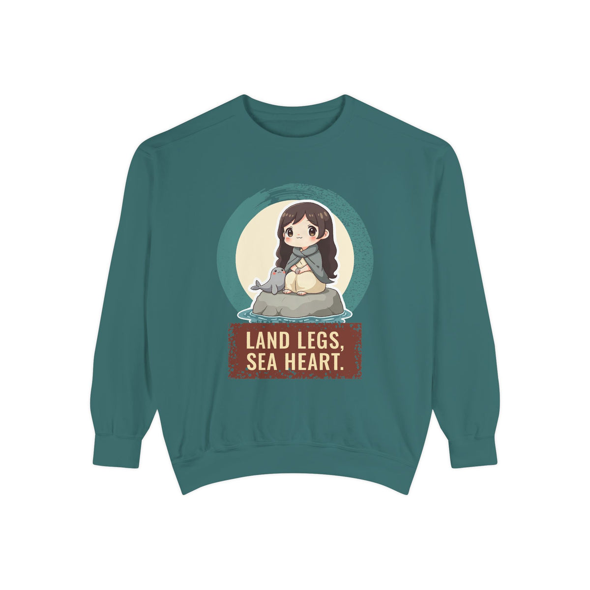 Selkie: Grey Selkie of Sule Skerry — Garment-Dyed Sweatshirt