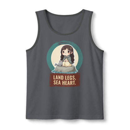Selkie: Grey Selkie of Sule Skerry — Unisex Muscle Tank
