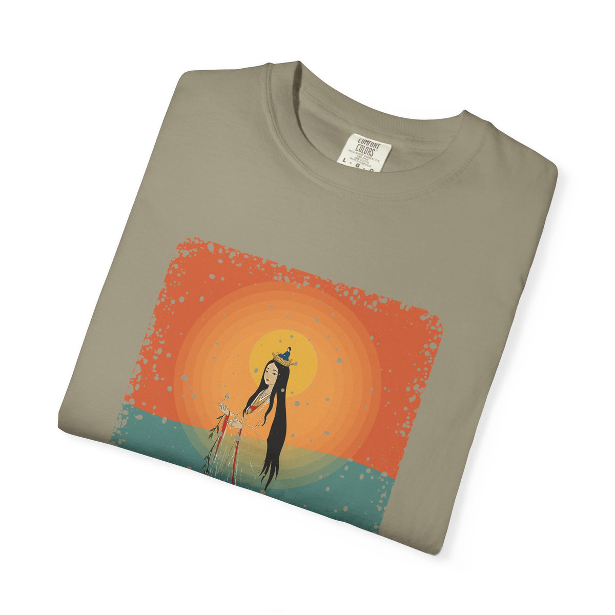 Guanyin · “World's best listener.” — Garment-Dyed T-Shirt