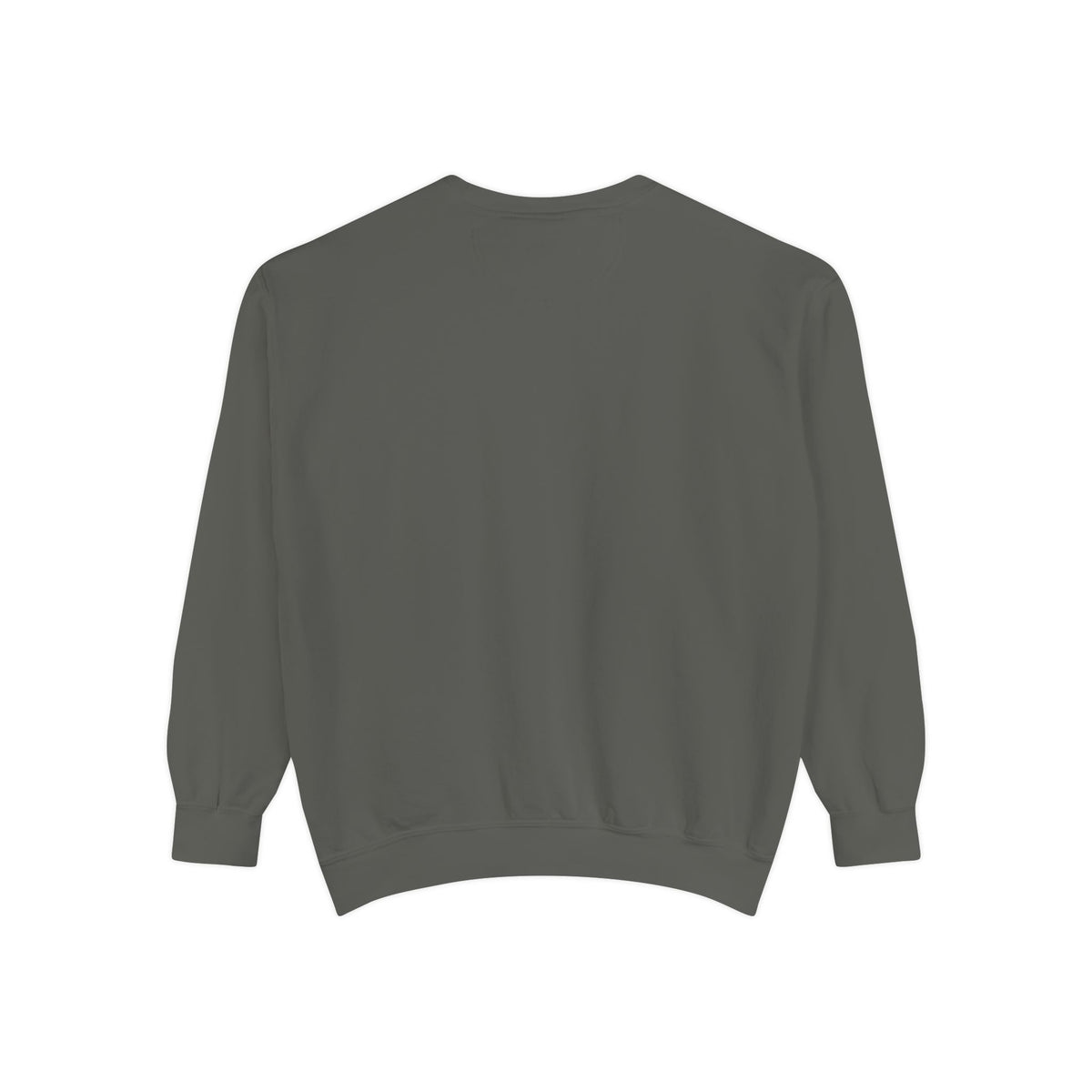 Tanuki: Lucky Greeter at the Shop Door — Garment-Dyed Sweatshirt