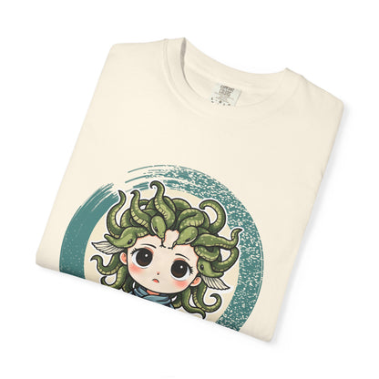 Medusa · “Look again.” — Garment-Dyed T-Shirt