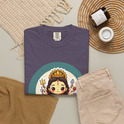 Durga · “Every god chipped in.” — Garment-Dyed T-Shirt