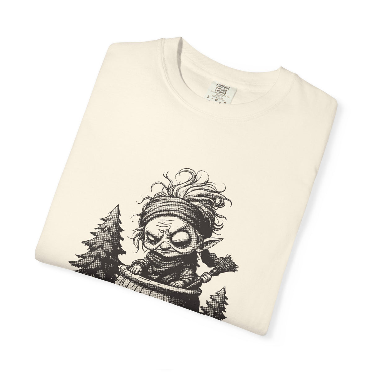 Baba Yaga · “Polite visitors welcome.” — Garment-Dyed One-Ink Tee