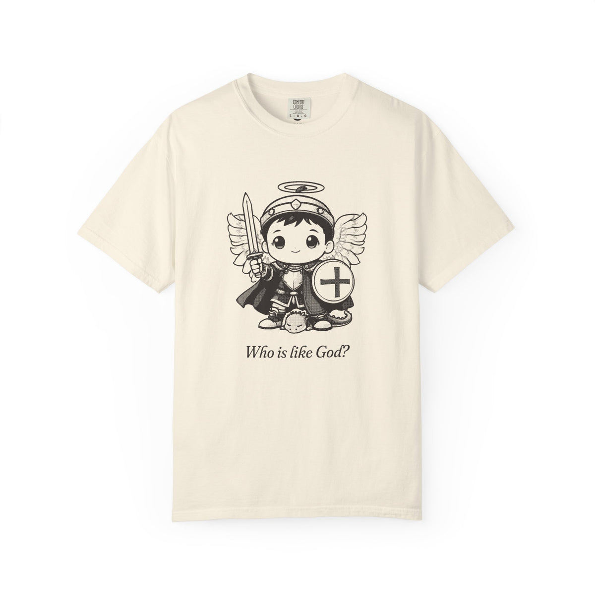 St Michael the Archangel: Prince of the Heavenly Host — Garment-Dyed One-Ink Tee