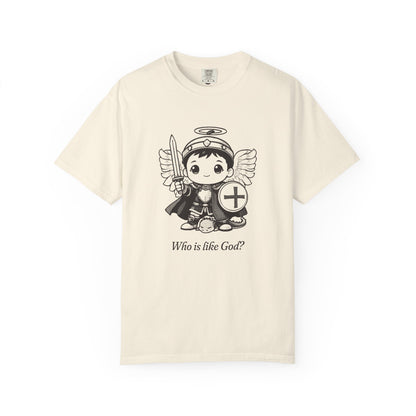 St Michael the Archangel: Prince of the Heavenly Host — Garment-Dyed One-Ink Tee