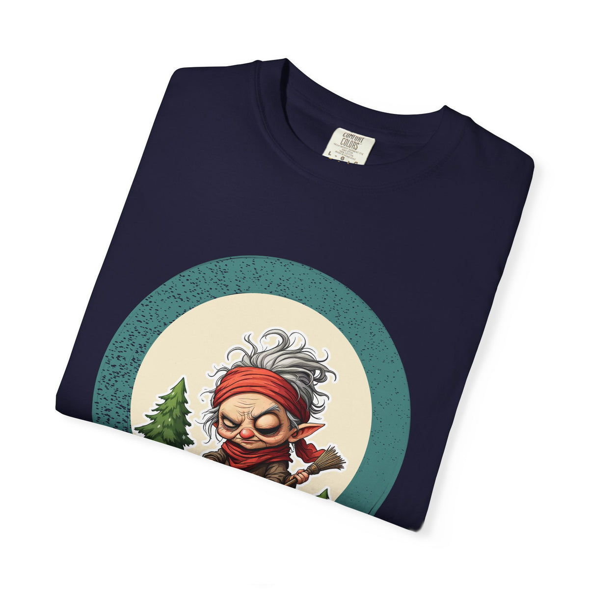 Baba Yaga: Grandmother Witch — Garment-Dyed T-Shirt