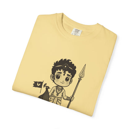 Murugan · “He taught his father.” — Garment-Dyed One-Ink Tee