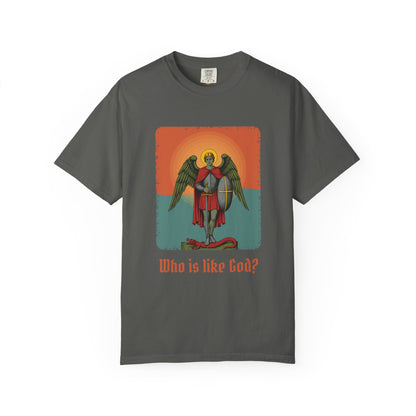 St Michael the Archangel: Chief Commander of Heaven — Garment-Dyed T-Shirt