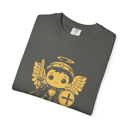 St Michael the Archangel: Prince of the Heavenly Host — Garment-Dyed One-Ink Tee