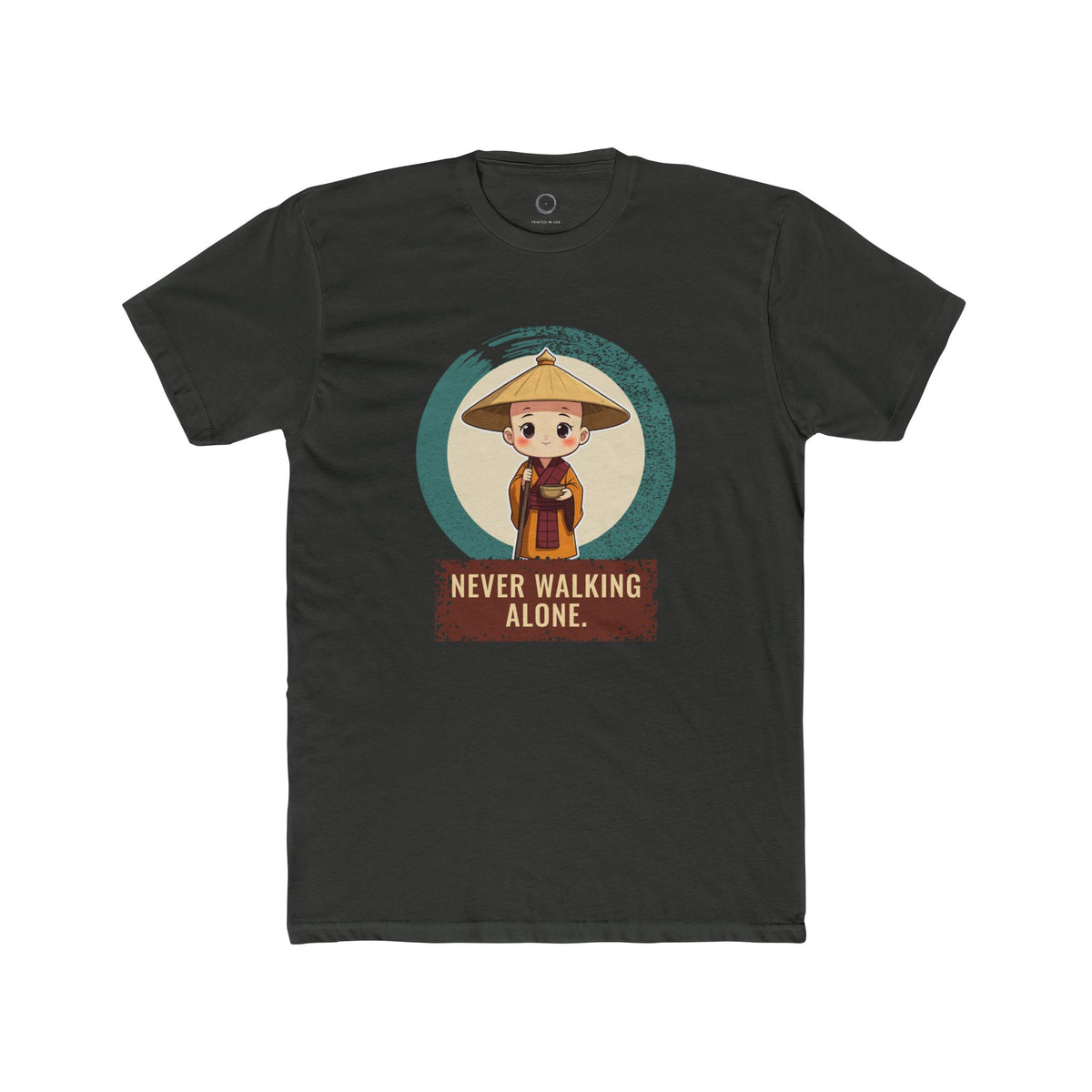 Kōbō Daishi · “Never walking alone.” — Unisex T-Shirt