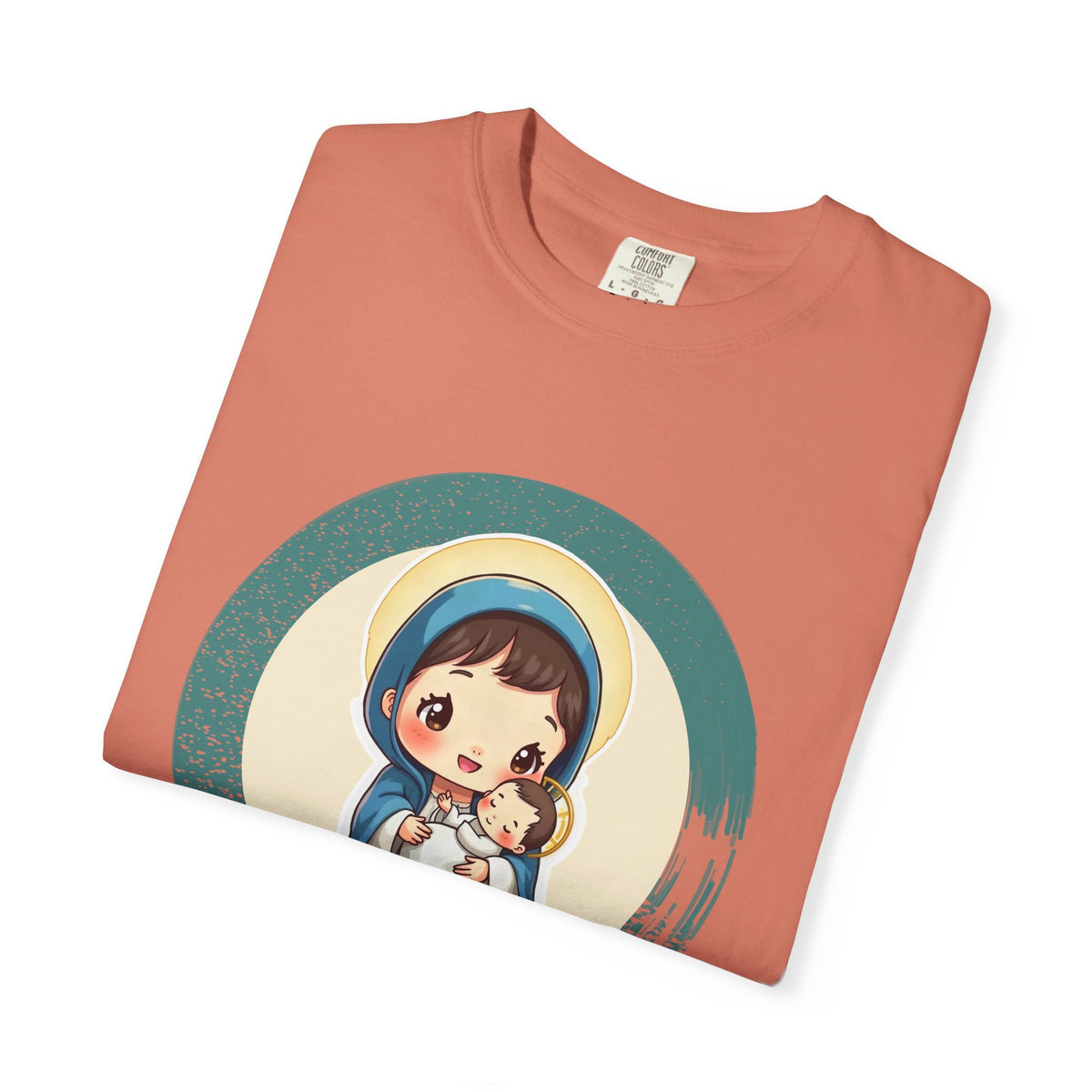 The Virgin Mary · “Ask your mother.” — Garment-Dyed T-Shirt