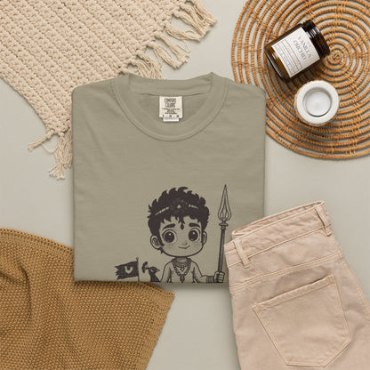 Murugan · “He taught his father.” — Garment-Dyed One-Ink Tee