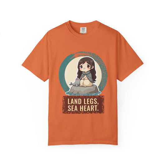 Selkie · “Land legs, sea heart.” — Garment-Dyed T-Shirt