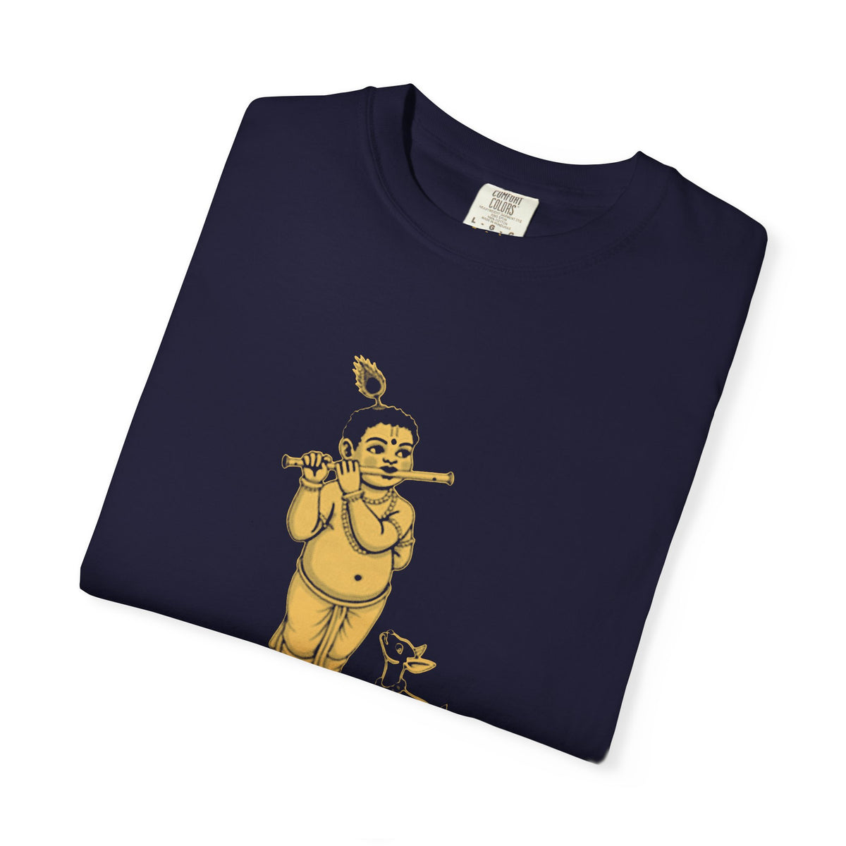 Krishna · “Butter thief. Heart thief.” — Garment-Dyed One-Ink Tee