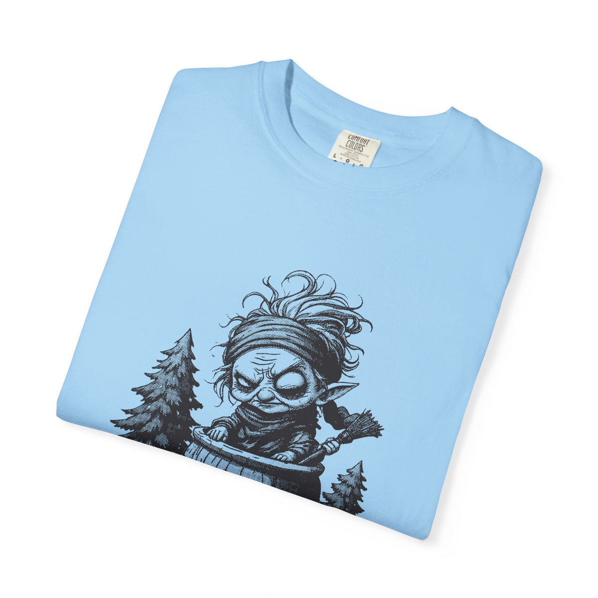 Baba Yaga · “Polite visitors welcome.” — Garment-Dyed One-Ink Tee