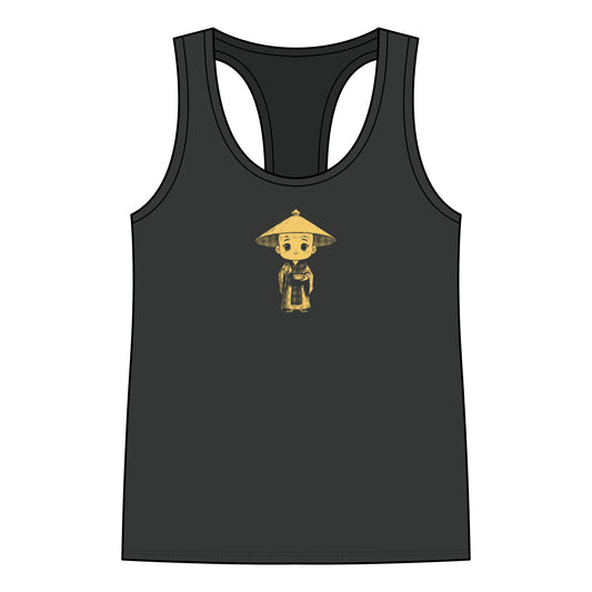Kōbō Daishi: Walking with Every Pilgrim — Women's Racerback Tank