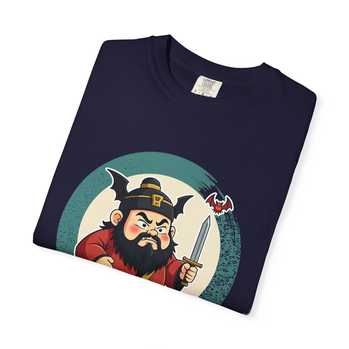 Zhong Kui: Bringer of the Five Blessings — Garment-Dyed T-Shirt