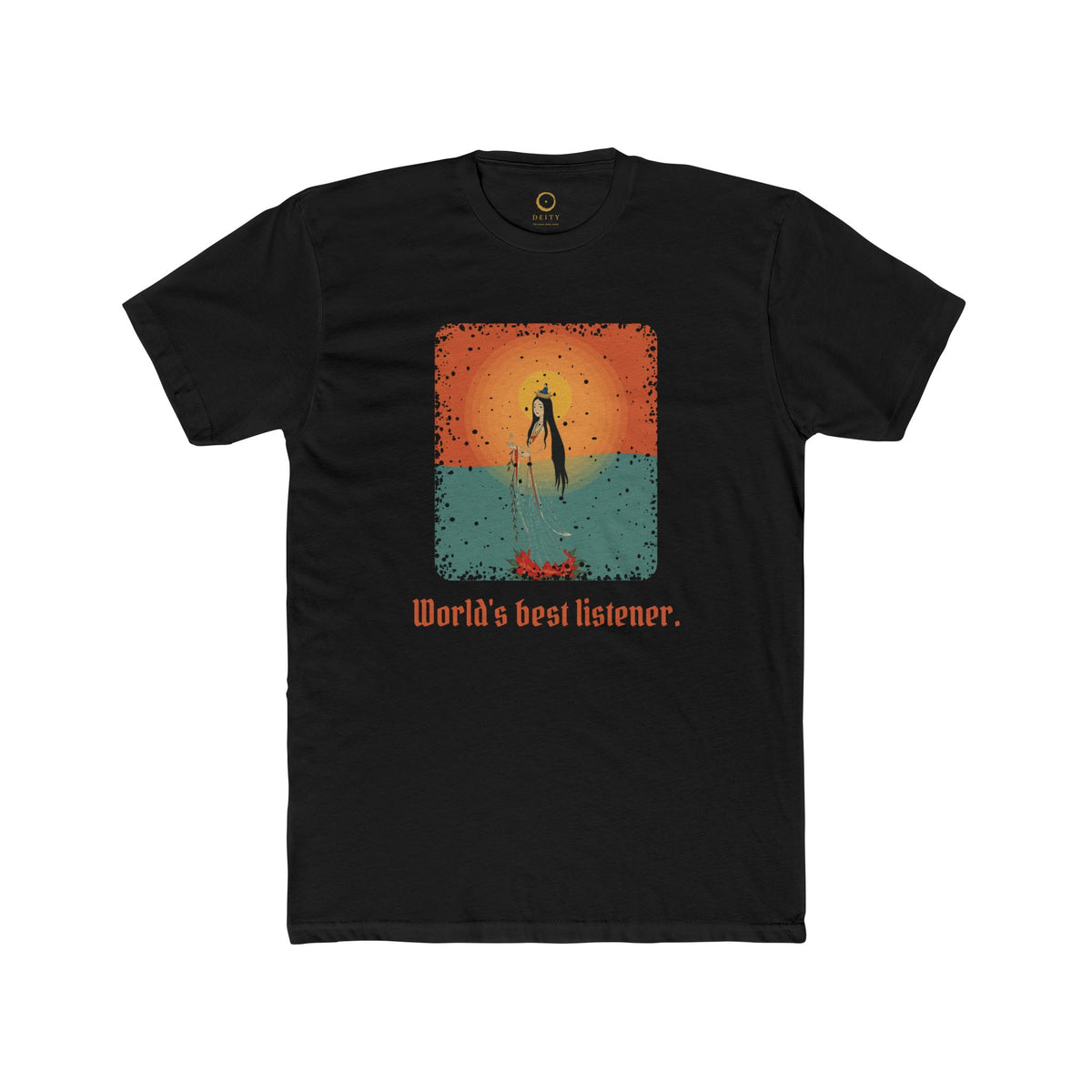 Guanyin: White-Robed Bodhisattva — Unisex T-Shirt