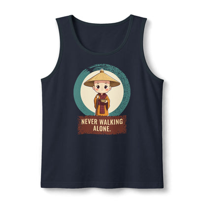 Kōbō Daishi: Walking with Every Pilgrim — Unisex Muscle Tank