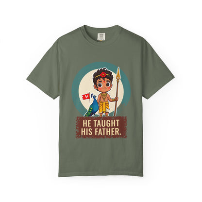 Murugan: Two Companions from One Tree — Garment-Dyed T-Shirt