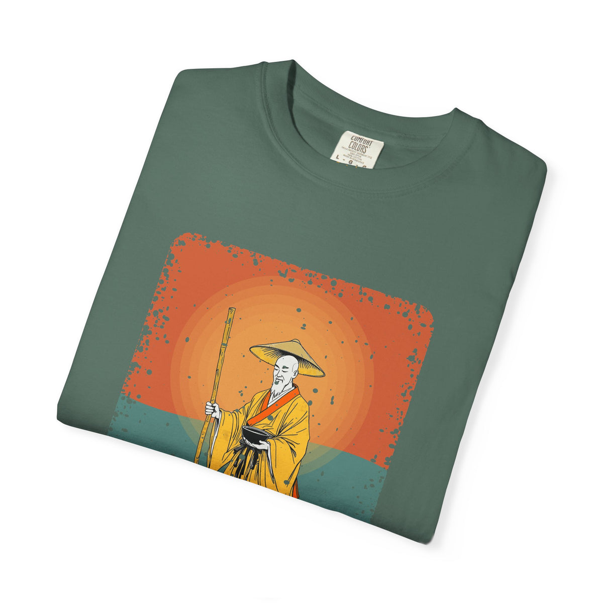 Kōbō Daishi · “Never walking alone.” — Garment-Dyed T-Shirt