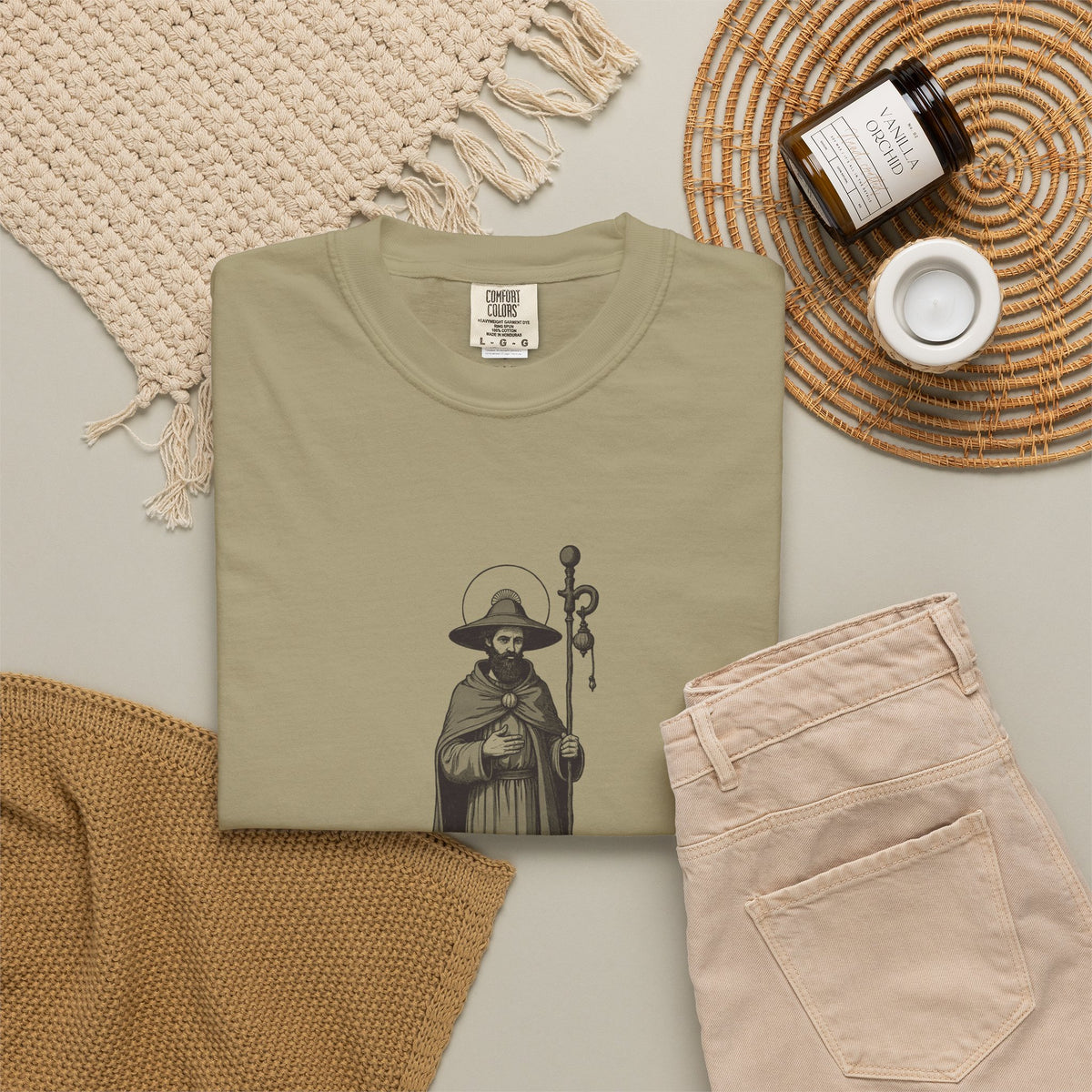 St James the Greater · “Are we there yet?” — Garment-Dyed One-Ink Tee