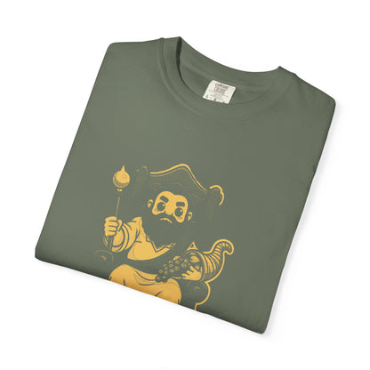 Hades · “Stern, not wicked.” — Garment-Dyed One-Ink Tee