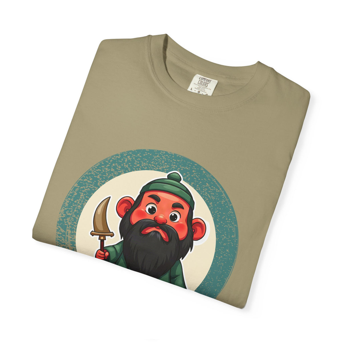 Guan Gong · “Honest business only.” — Garment-Dyed T-Shirt