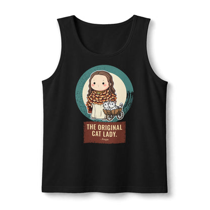 Freyja: Cats at the Reins — Unisex Muscle Tank