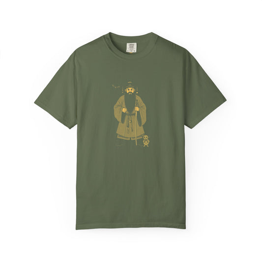 Zhong Kui: The Demon Queller — Garment-Dyed One-Ink Tee