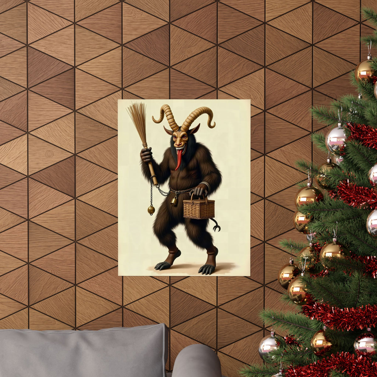 Krampus: Bringer of the Birch Rod — Art Print