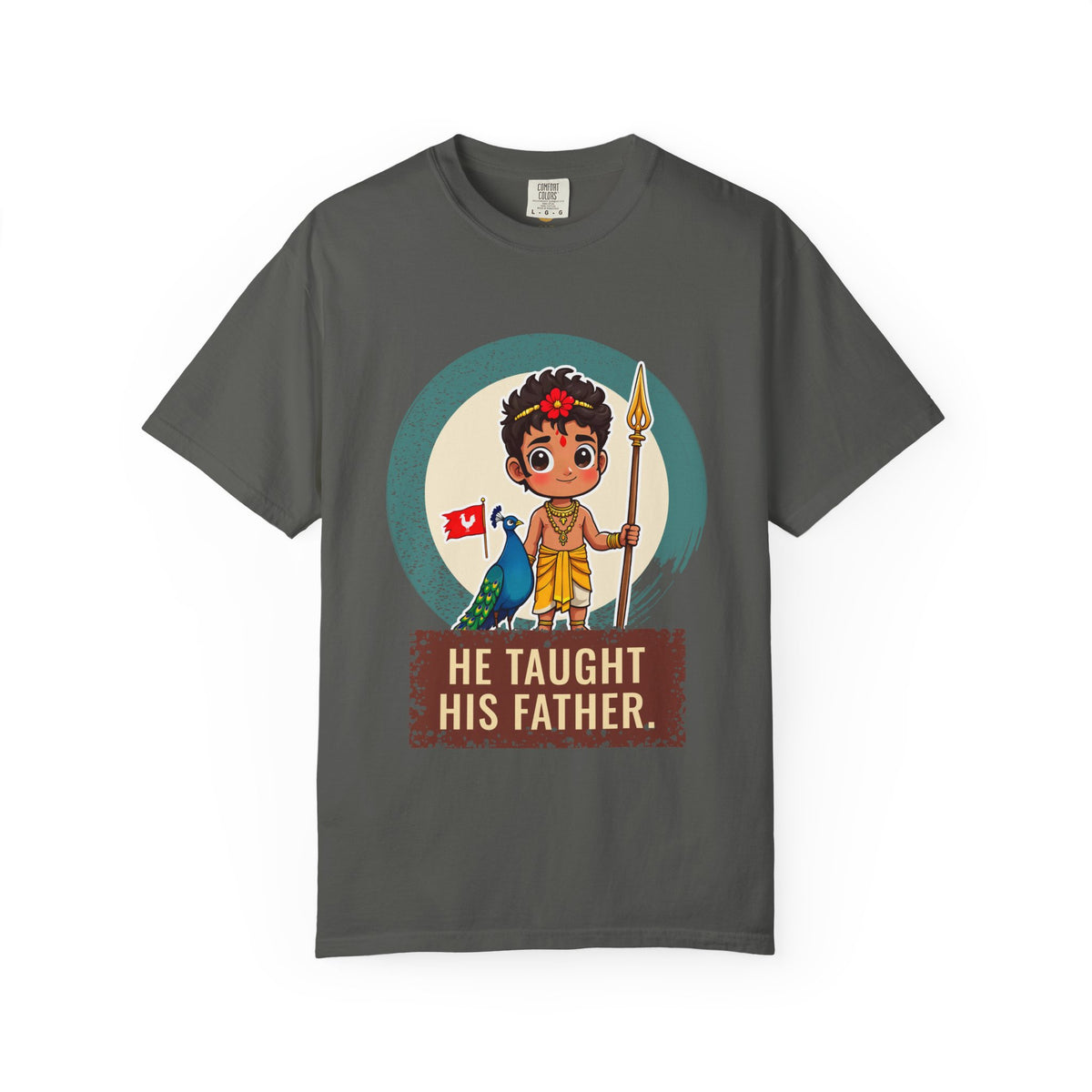 Murugan: Two Companions from One Tree — Garment-Dyed T-Shirt