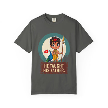 Murugan: Two Companions from One Tree — Garment-Dyed T-Shirt