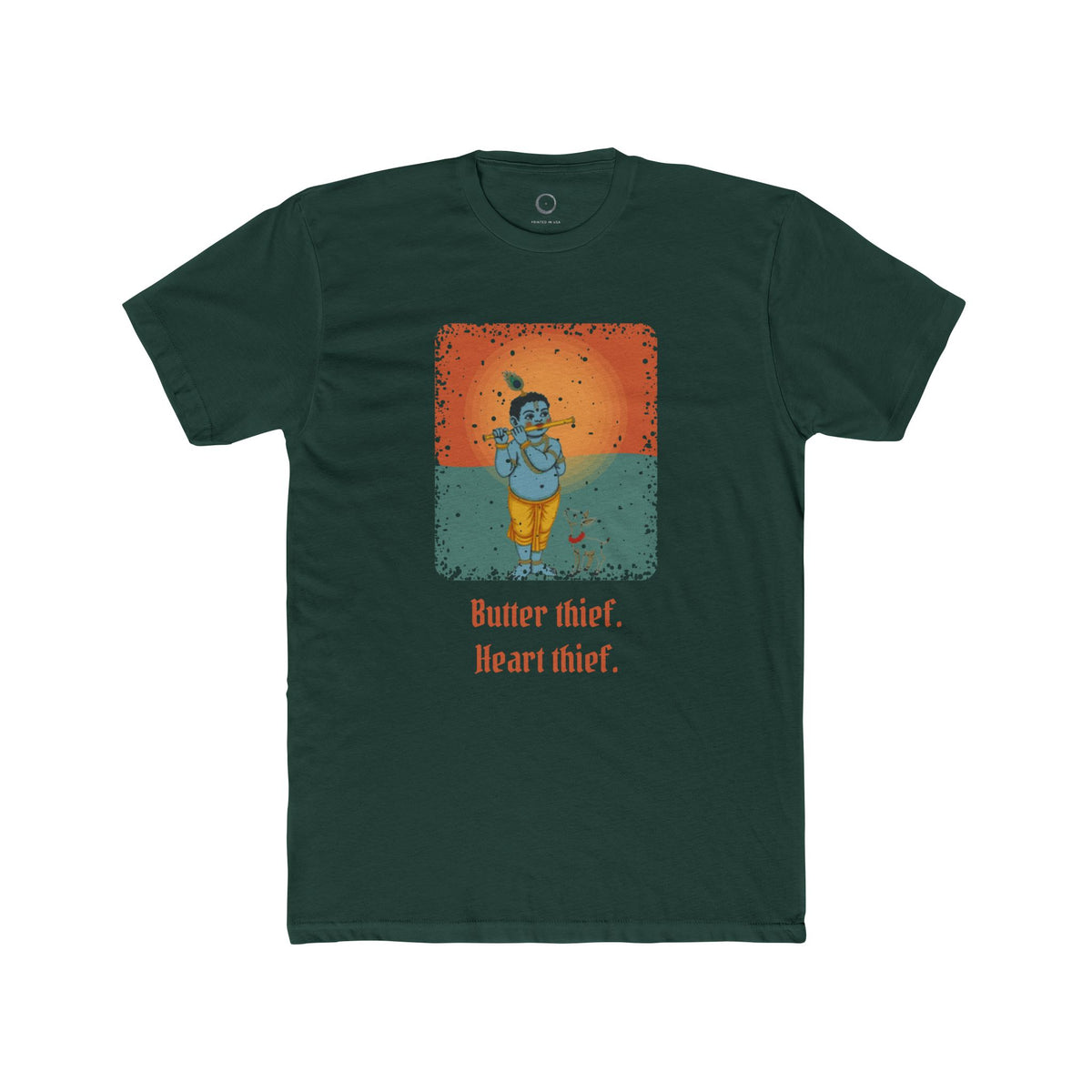 Krishna · “Butter thief. Heart thief.” — Unisex T-Shirt