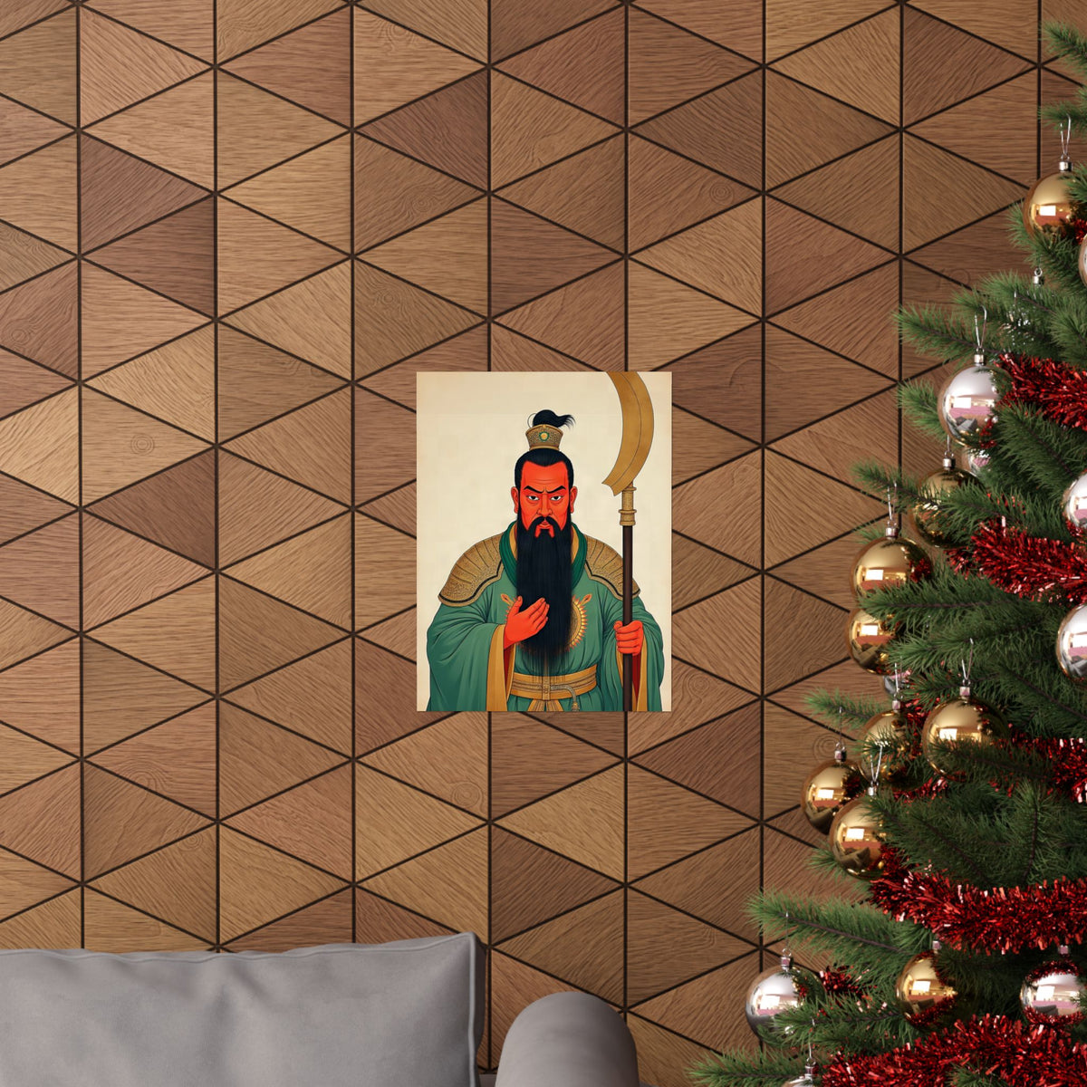 Guan Gong: Lord of the Magnificent Beard — Art Print