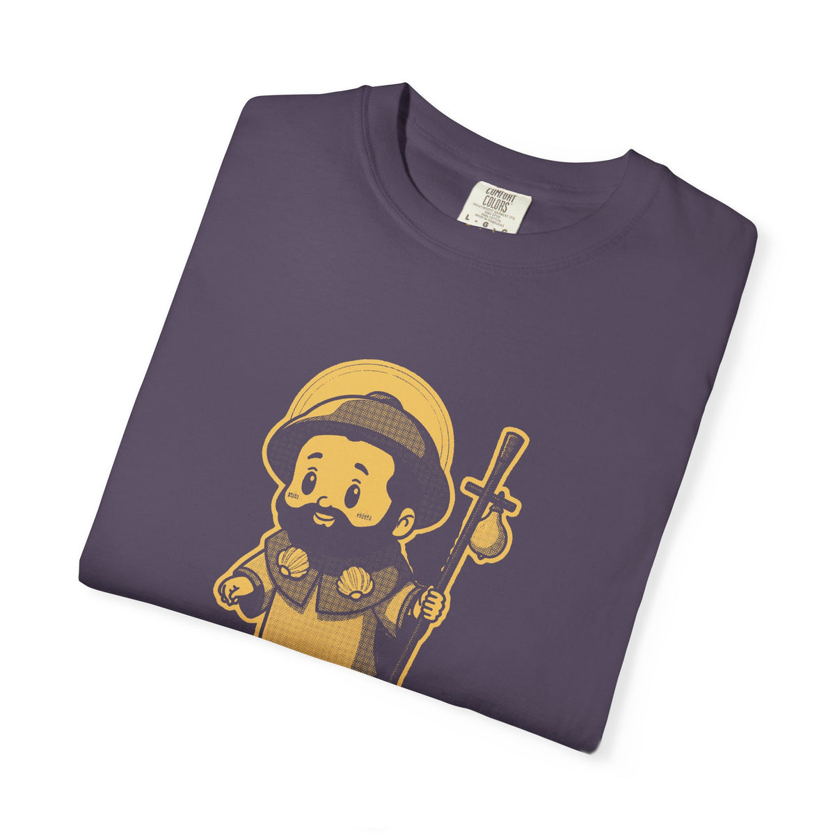 St James the Greater · “Are we there yet?” — Garment-Dyed One-Ink Tee