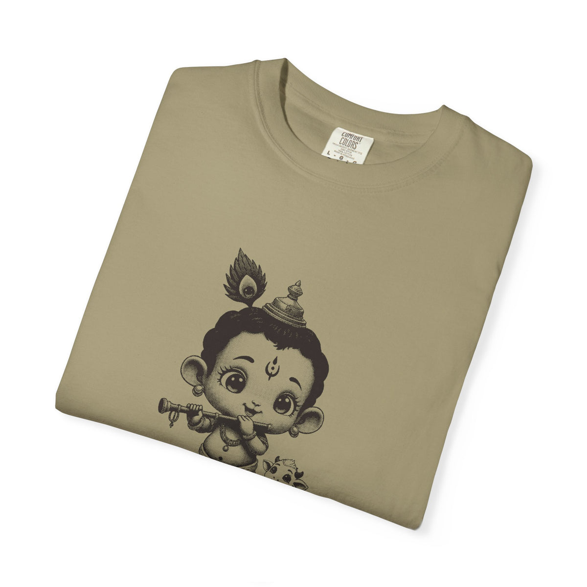 Krishna · “Butter thief. Heart thief.” — Garment-Dyed One-Ink Tee