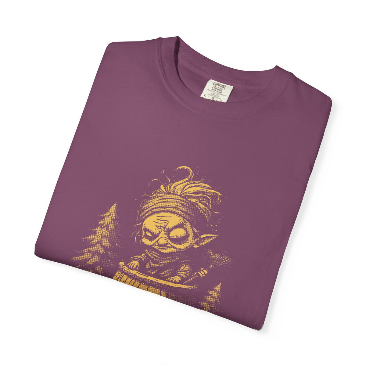 Baba Yaga · “Polite visitors welcome.” — Garment-Dyed One-Ink Tee