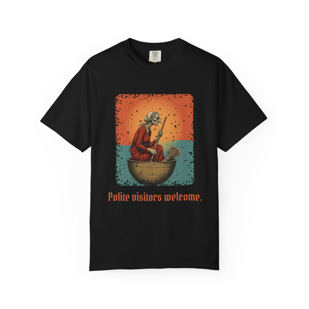 Baba Yaga: Bony Leg — Garment-Dyed T-Shirt