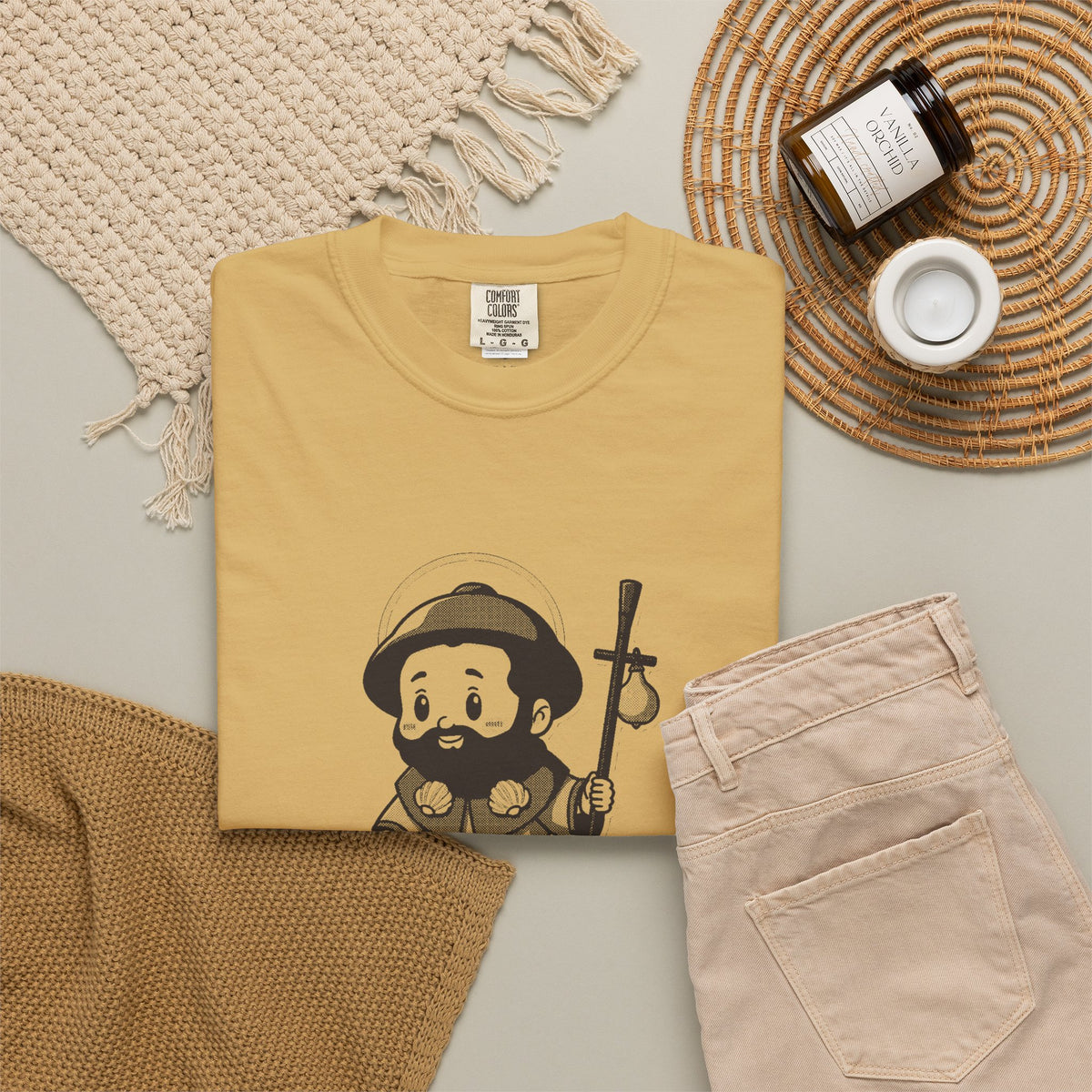 St James the Greater · “Are we there yet?” — Garment-Dyed One-Ink Tee