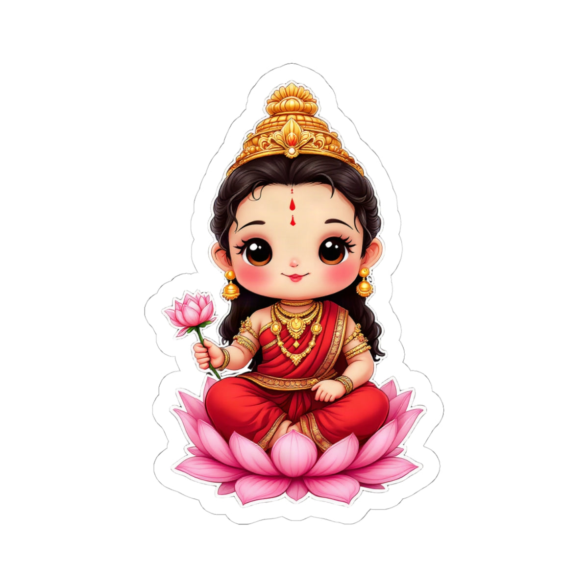 Parvati: Gauri, the Radiant One — Sticker