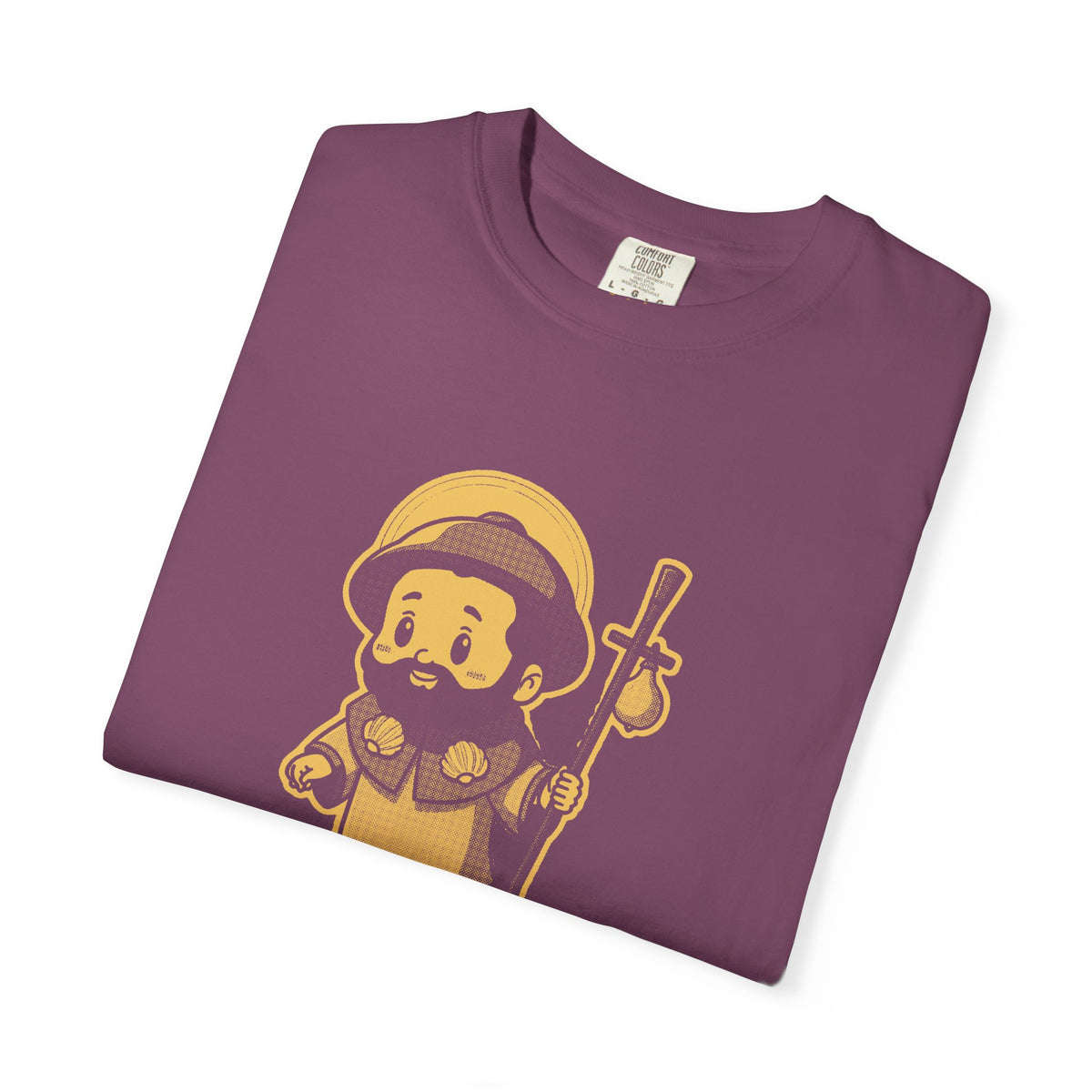 St James the Greater · “Are we there yet?” — Garment-Dyed One-Ink Tee