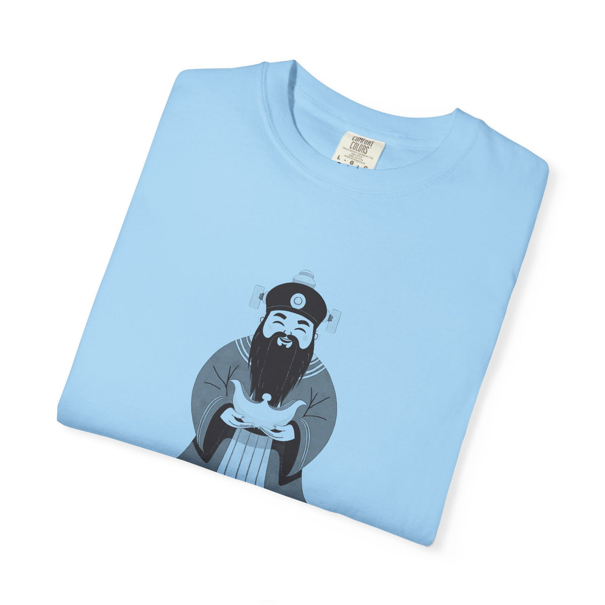 Caishen: The Civil God of Wealth — Garment-Dyed One-Ink Tee