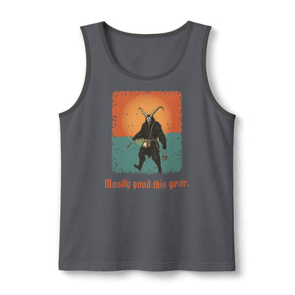 Krampus: Driver of Winter Spirits — Unisex Muscle Tank