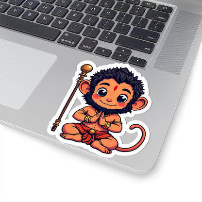 Hanuman: Painted in Sindoor for Rama — Sticker