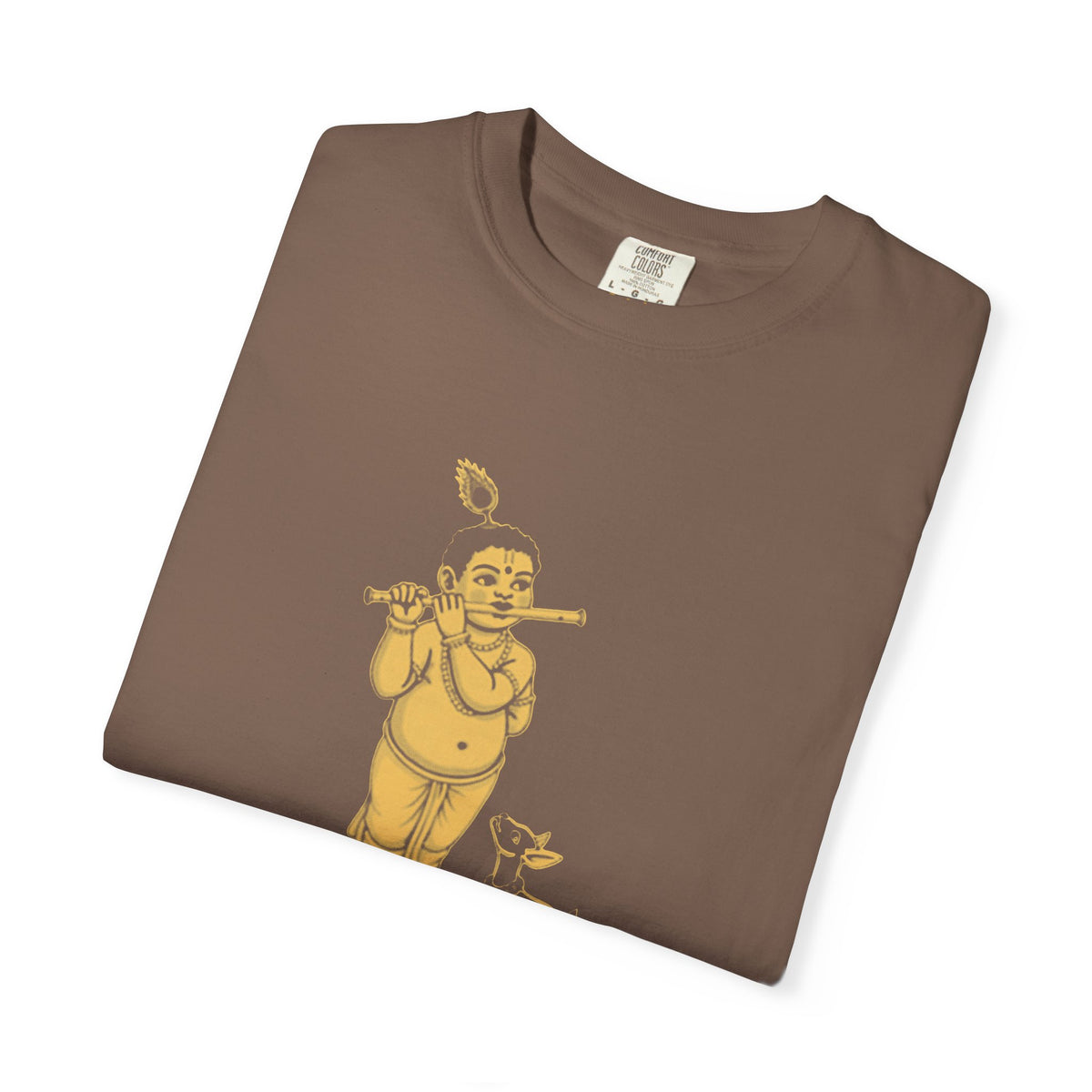 Krishna · “Butter thief. Heart thief.” — Garment-Dyed One-Ink Tee