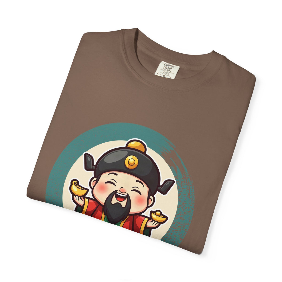 Caishen: Inviting Wealth and Treasure — Garment-Dyed T-Shirt
