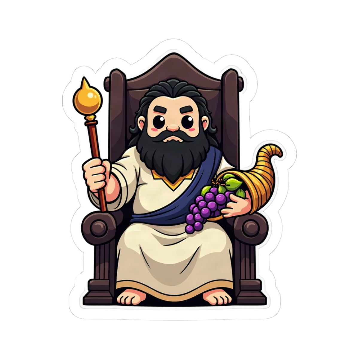 Hades: Plouton, the Giver of Wealth — Sticker
